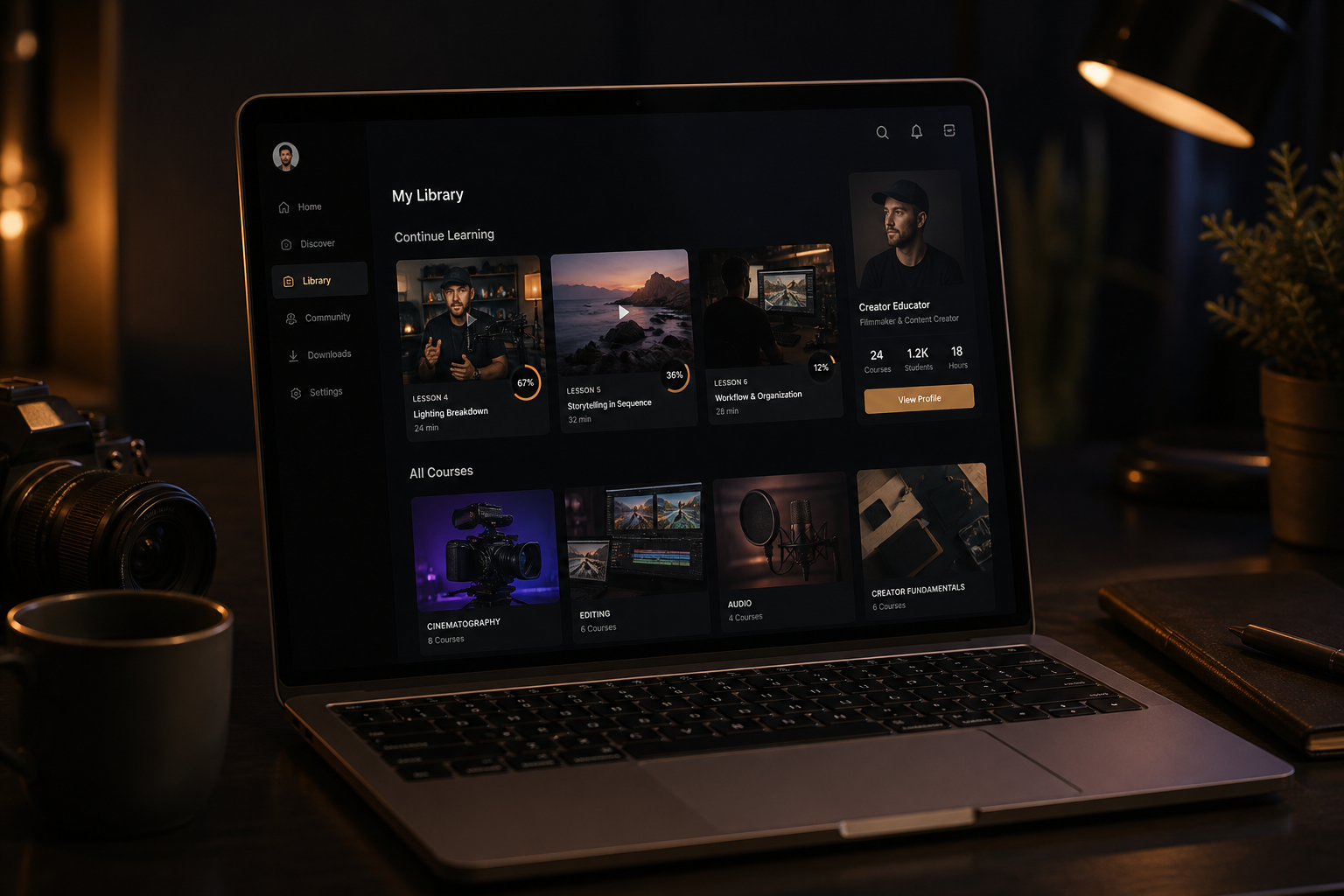 Courses by Creators