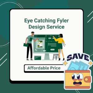 eye catching fyler design service