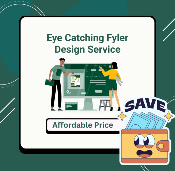 eye catching fyler design service